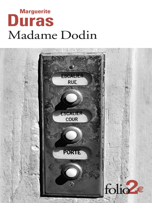 Title details for Madame Dodin by Marguerite Duras - Available
